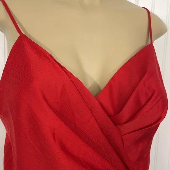 Anthropologie ASTR the Label Red Tina Tie-Waist Satin Cami Medium NWT - Picture 3 of 12